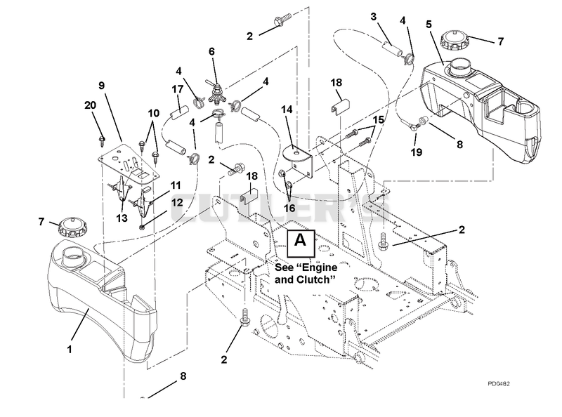 Fuel Tanks and Hoses