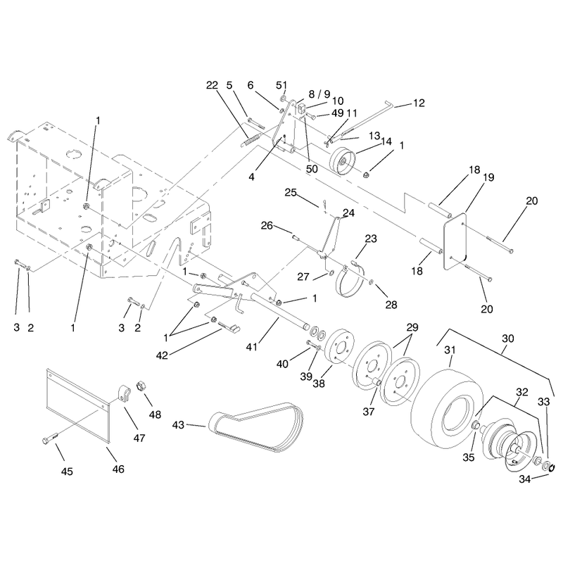 Wheel Brakes and Traction Belts