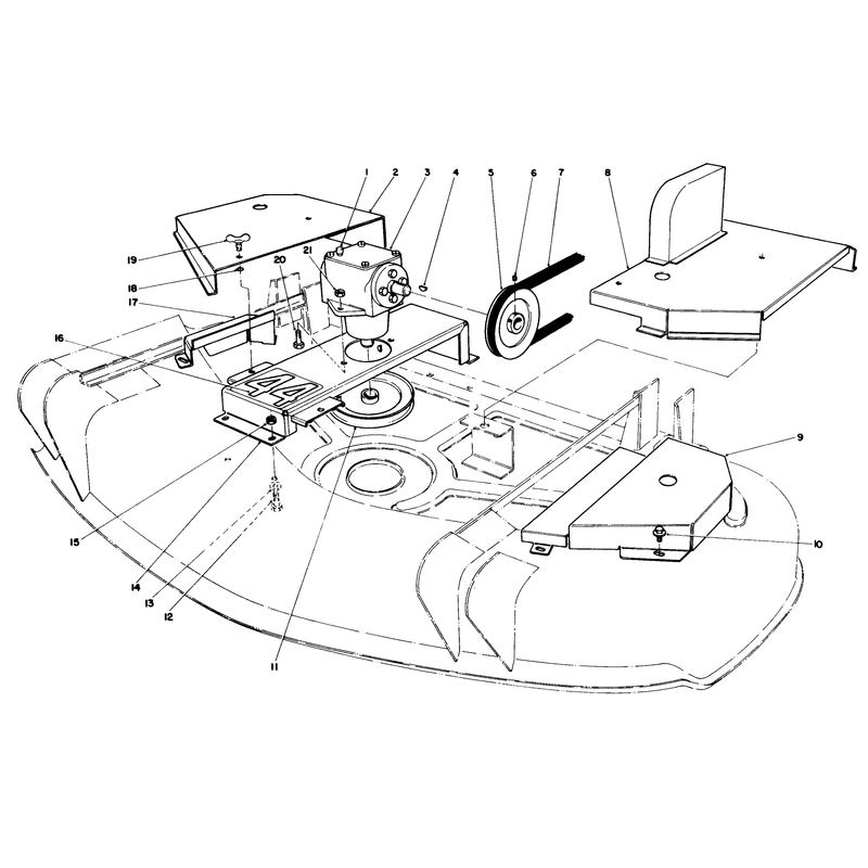 Cutting Unit Model No 30544 Continued