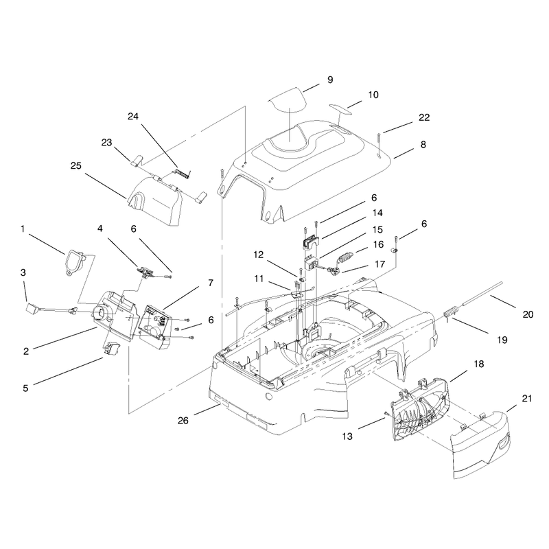 Cover Mulch Plug and Panel Assembly