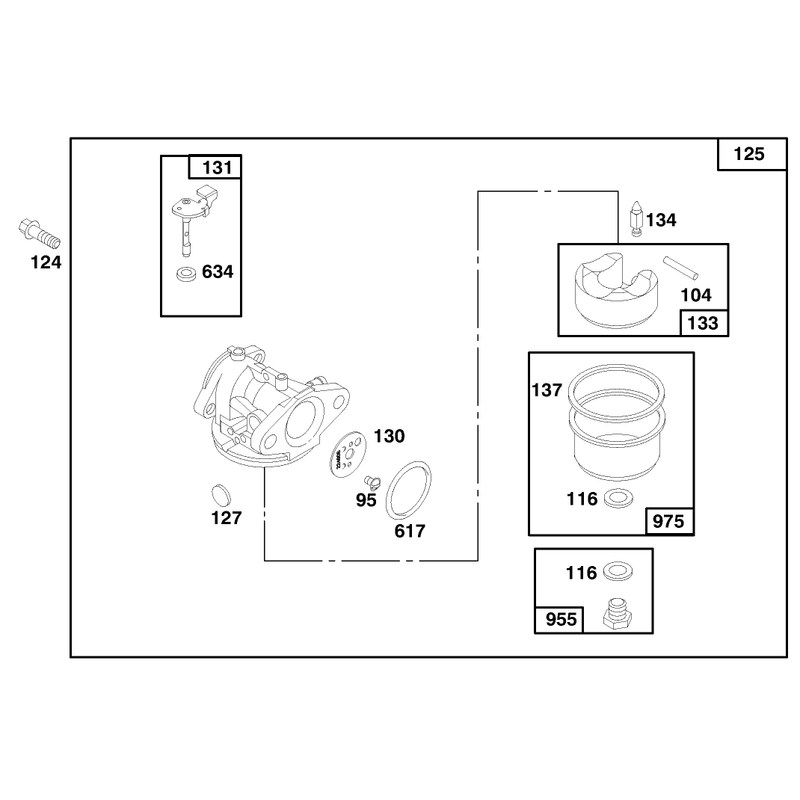Engine Briggs and Stratton Model 12f802-0667-01