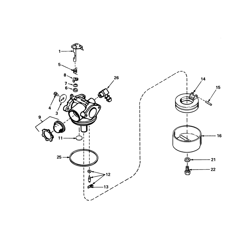 Carburetor No 632050