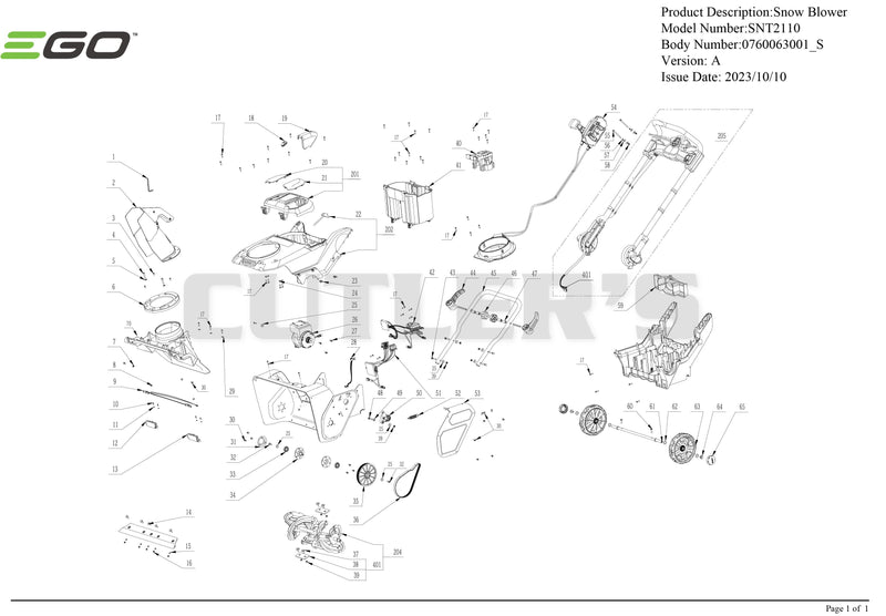 Main Assembly