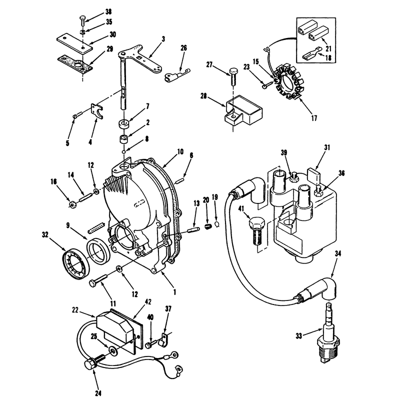 Gearcase and Ignition Controls