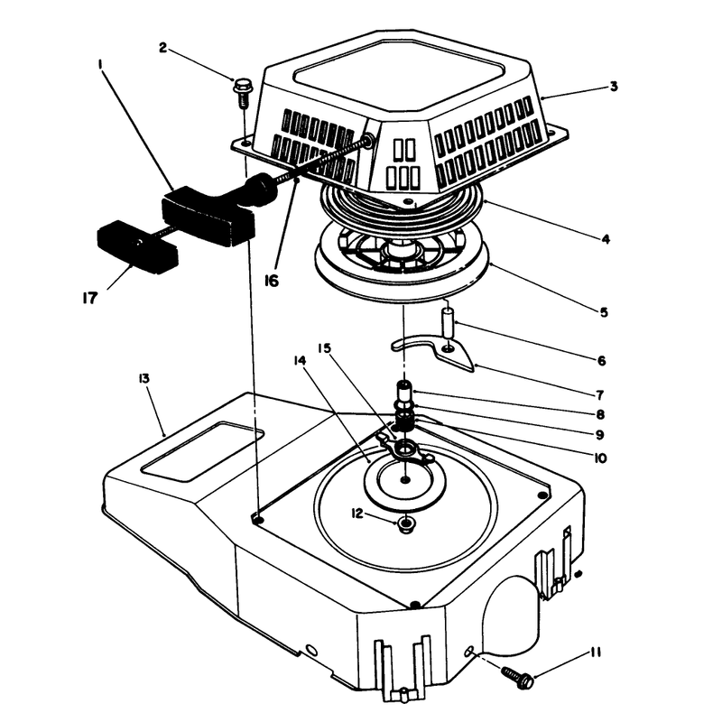Recoil Assembly Model No Vmh7