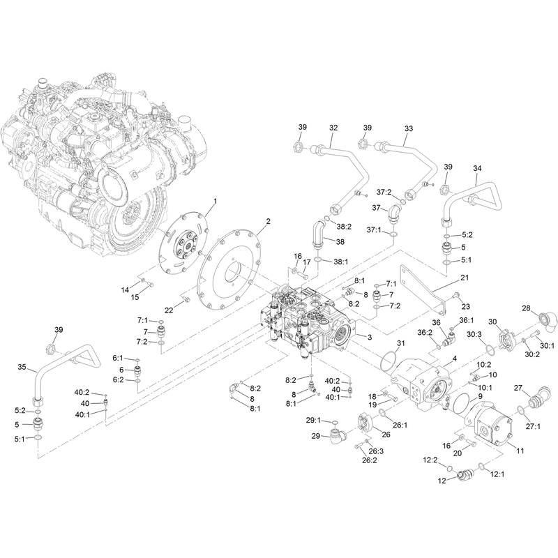 Hydraulic Pump Assembly