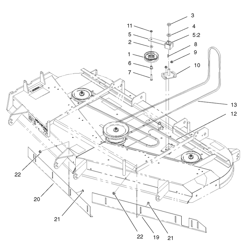 Belt and Idler Arm Assembly