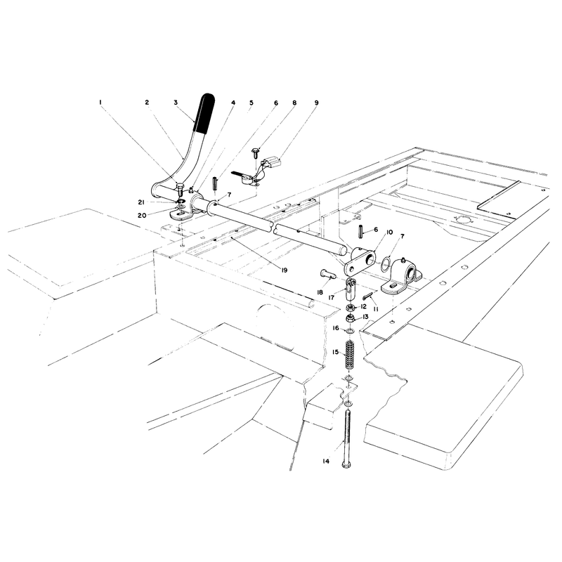 Power Take Off Lever Assembly