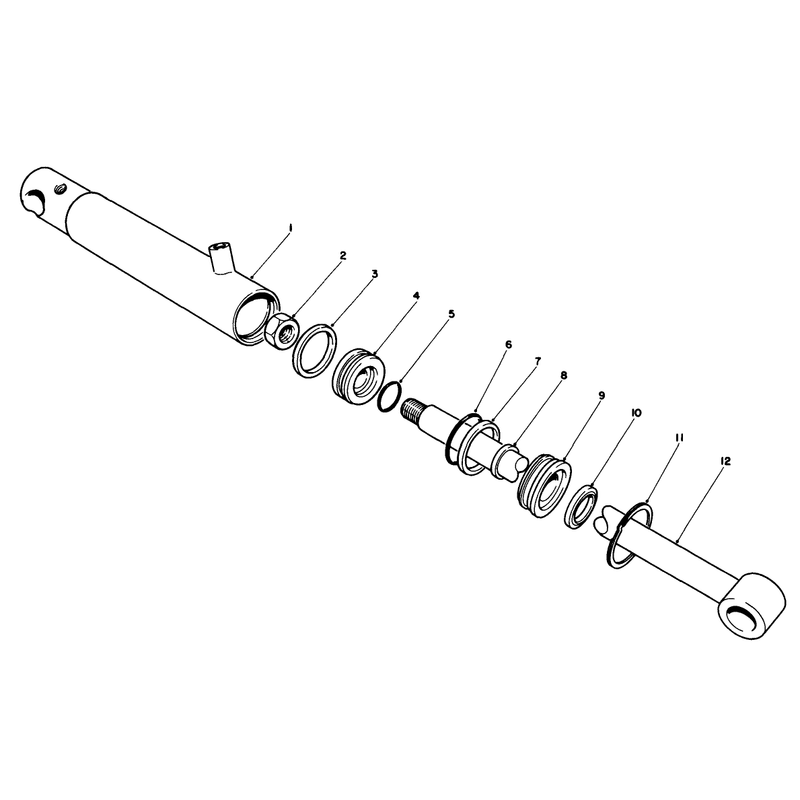 Hydraulic Cylinder No. 68-9700