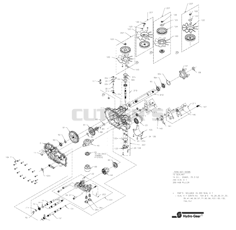 Transaxle - Left Hand