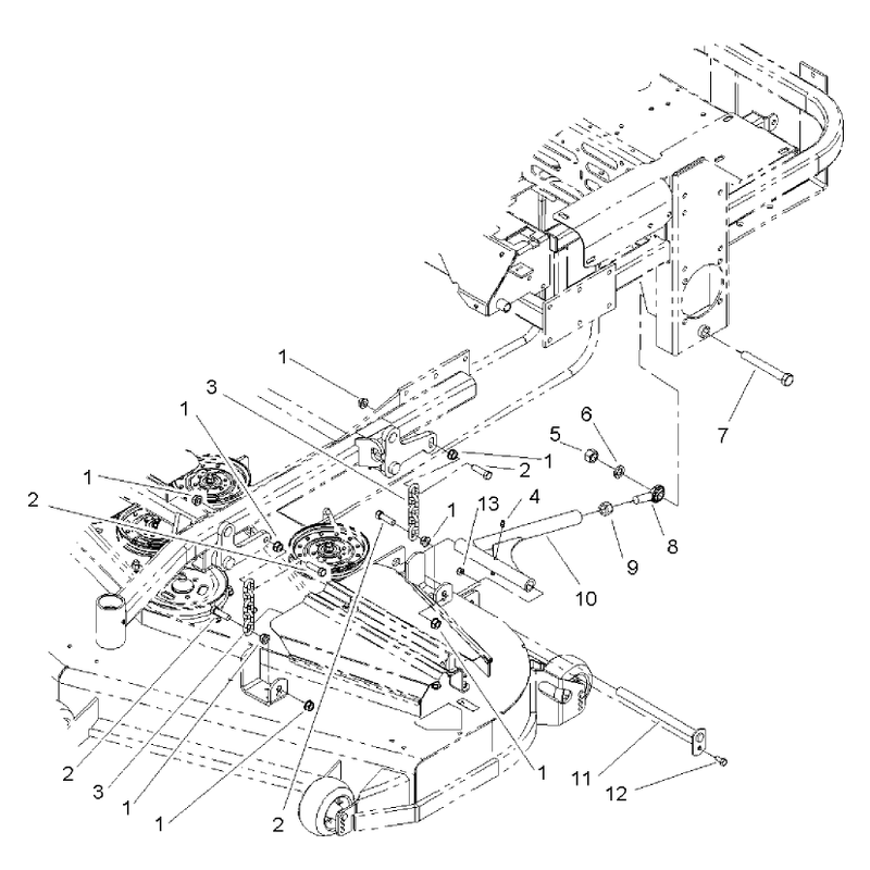 Deck Connection Assembly