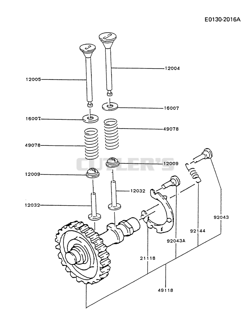 VALVE/CAMSHAFT