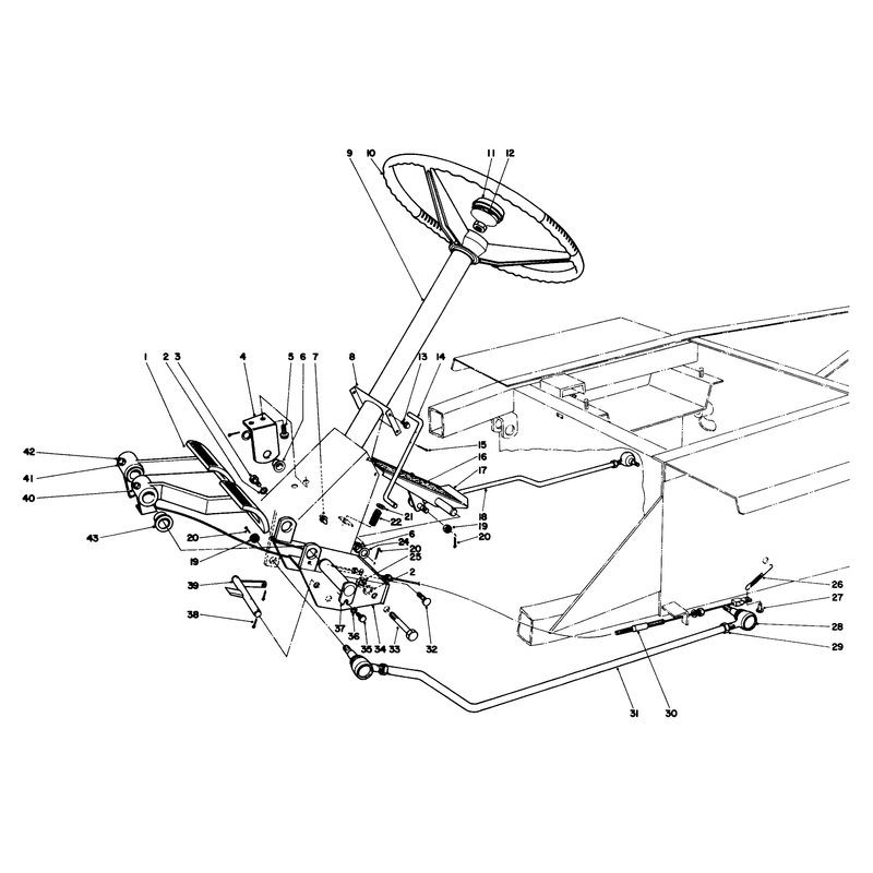 Brake and Steering Gear Assembly