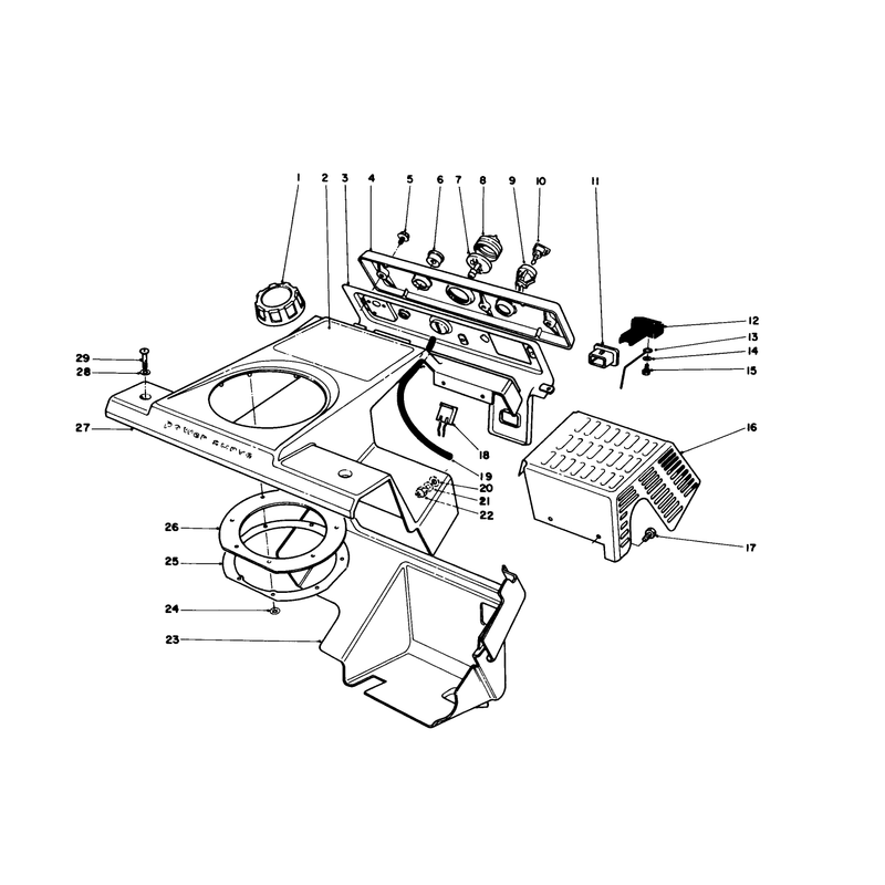 Control Panel & Shrouding Assembly
