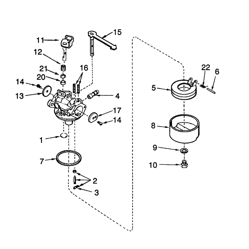 Carburetor No. 632552