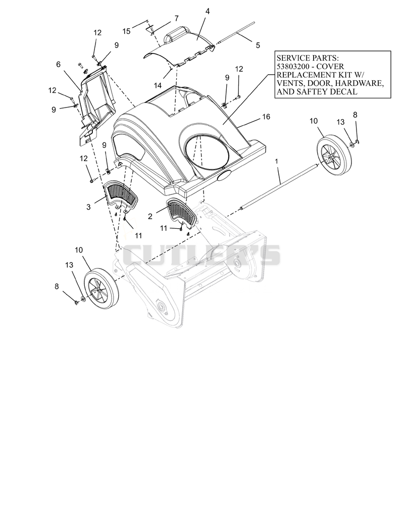 Covers And Wheels - Electric Start
