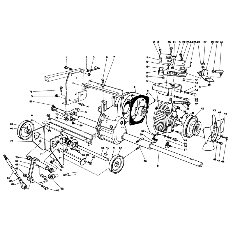 Transmission and Differential Assembly