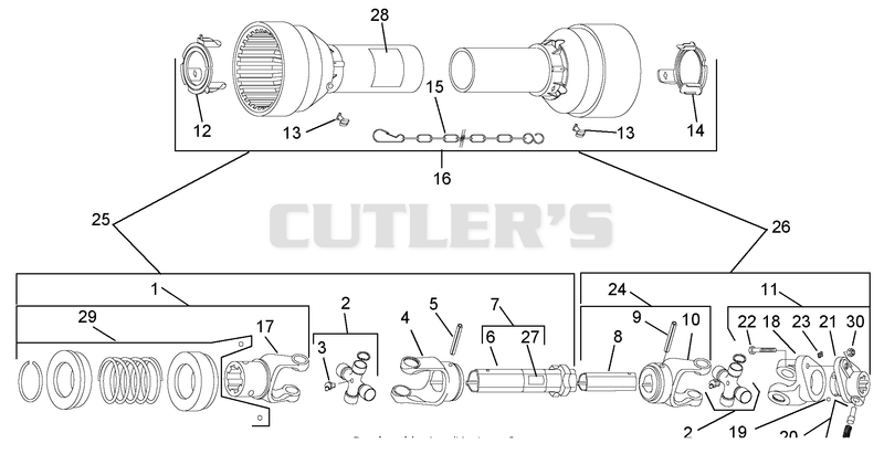 Center Driveshaft
