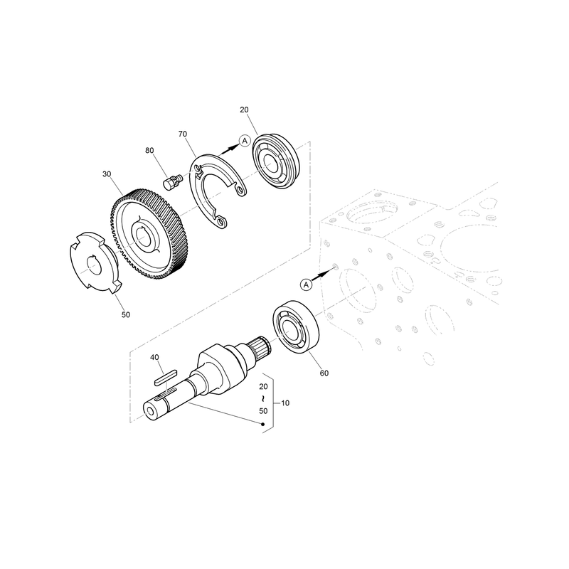 Fuel Camshaft Assembly
