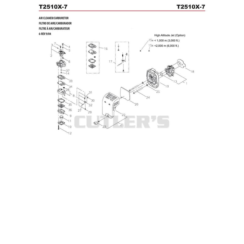 AIR CLEANER/CARBURETOR