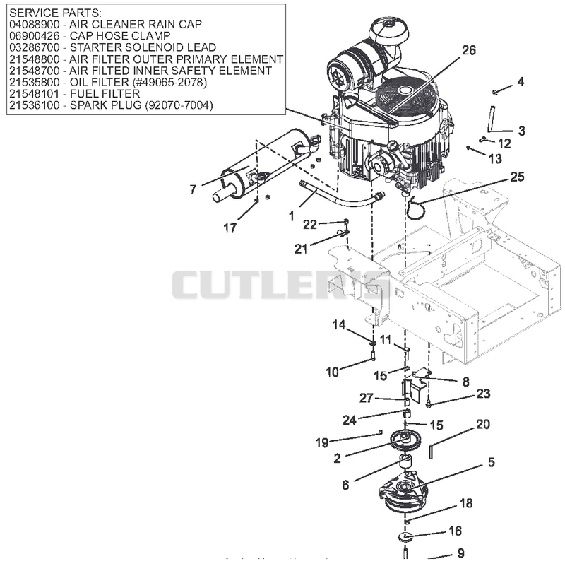 Engine - Kawasaki FX730