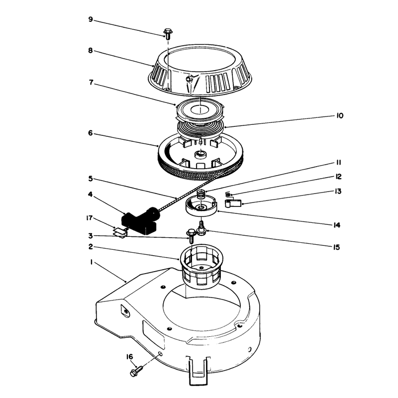 Recoil Assembly (model No. 47pp3-6)