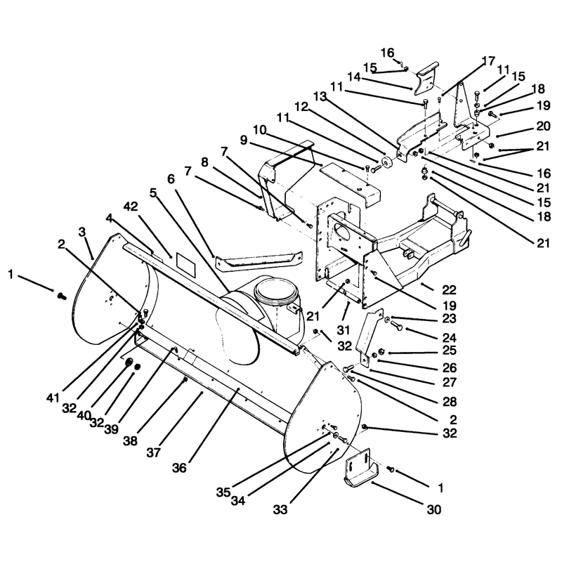 Auger Housing Assembly