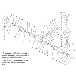 Gearbox Assembly No 99-0244