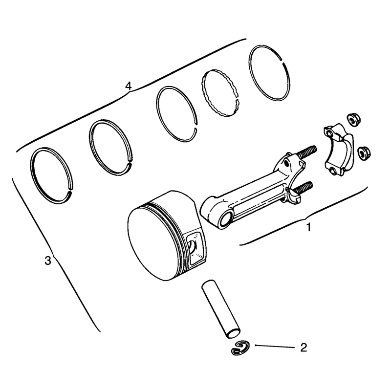 Piston and Rod
