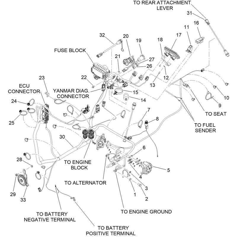 Harness and Component Assembly