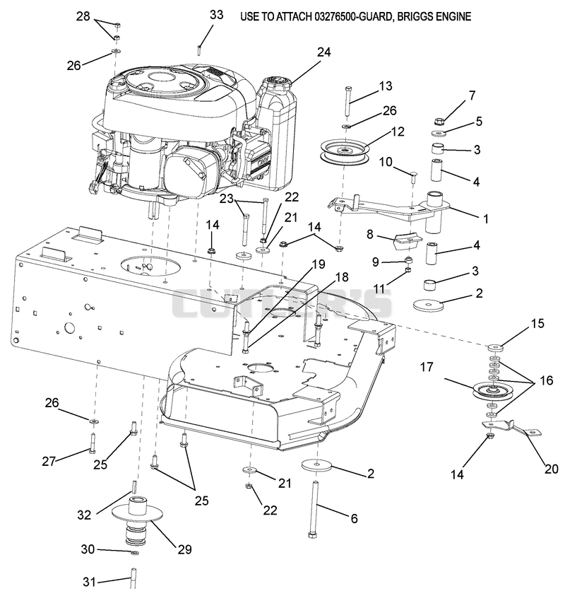 Engine Clutch and Idler