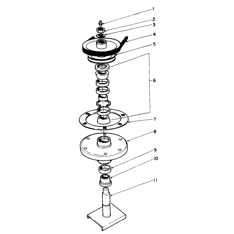 Drive Spindle No 54-7781