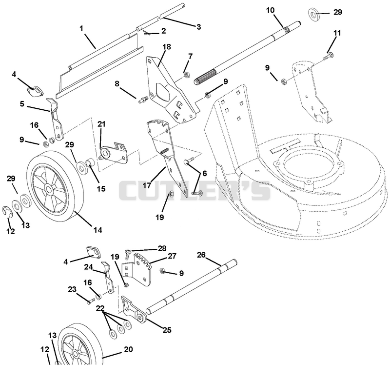 Wheels And Adjusters