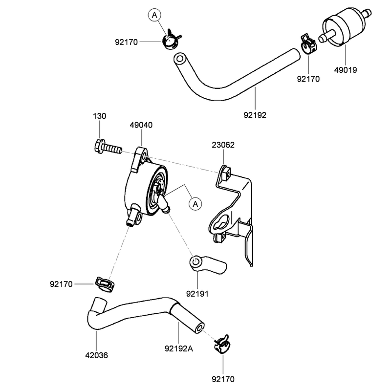 Fuel Tank and Valve Assembly
