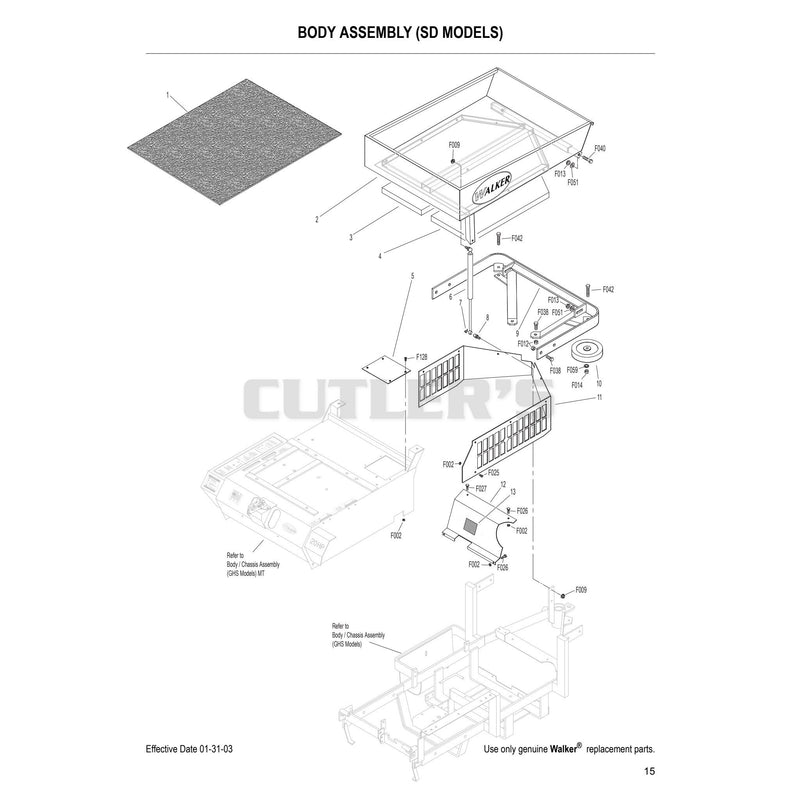Body Assembly SD Models