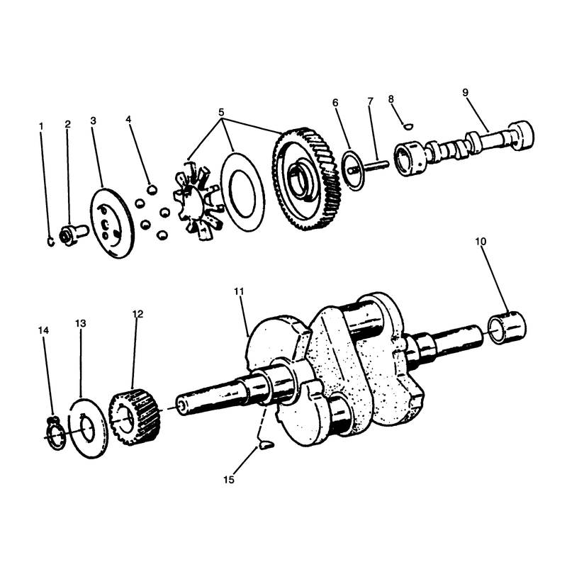 Camshaft and Crankshaft