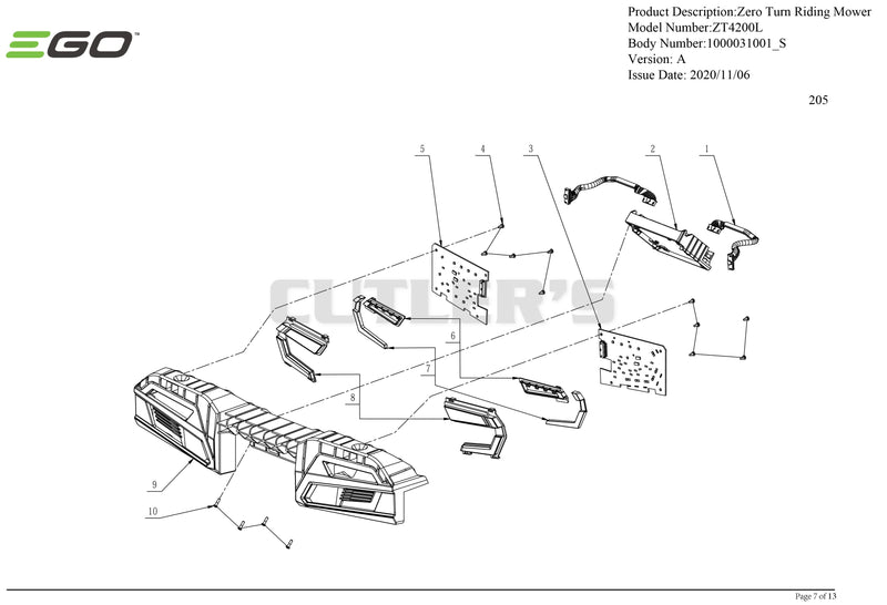 Front Frame Assembly