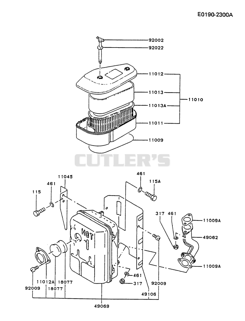 AIR-FILTER/MUFFLER