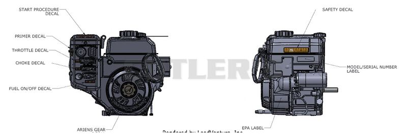 08201536 - Engine Decals