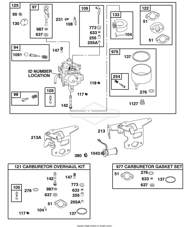 Carburetor, Gasket Set - Carburetor, Kit - Carburetor Overhaul