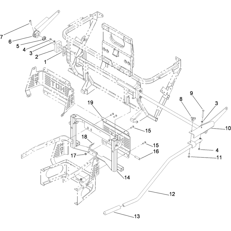 Bagger Mount Assembly