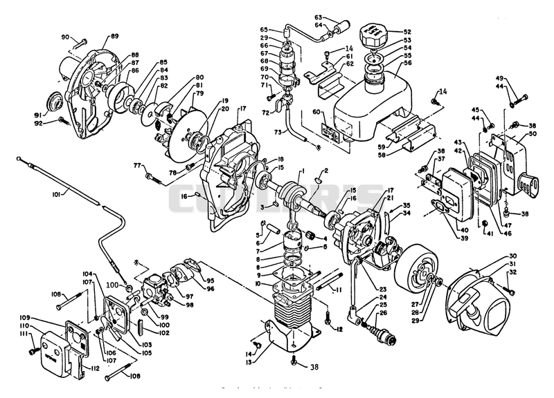 Engine, Crankcase