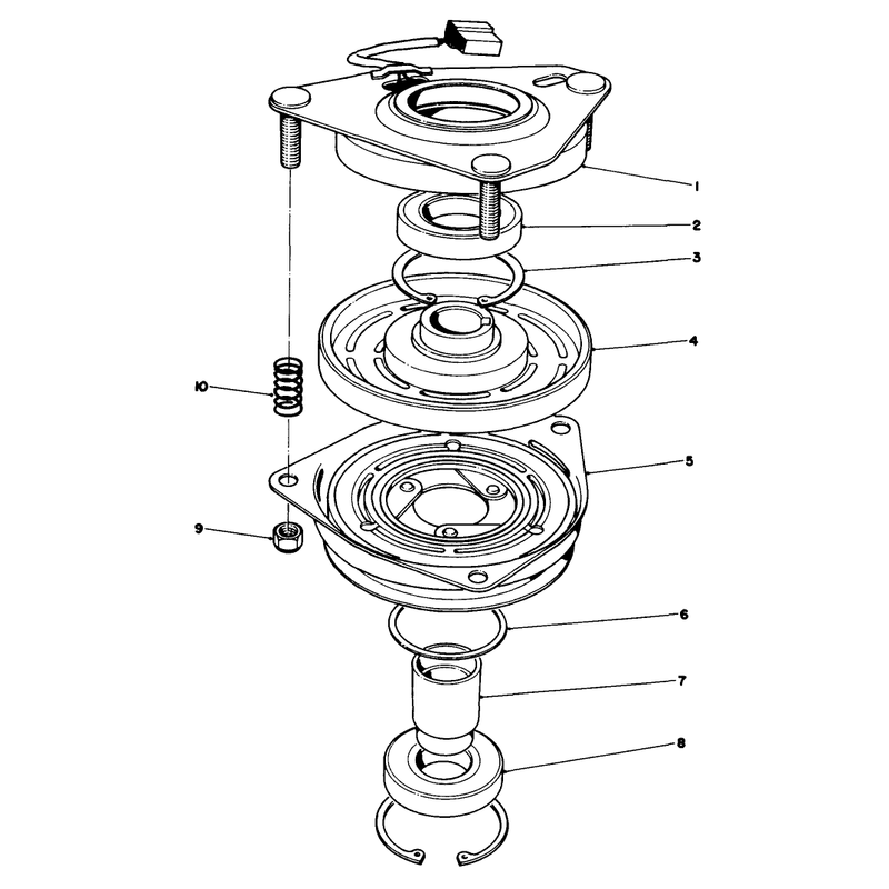 Clutch Assembly No 54-3200