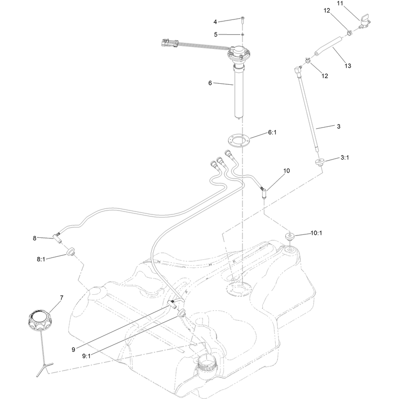 Fuel Tank Assembly No. 135-0643