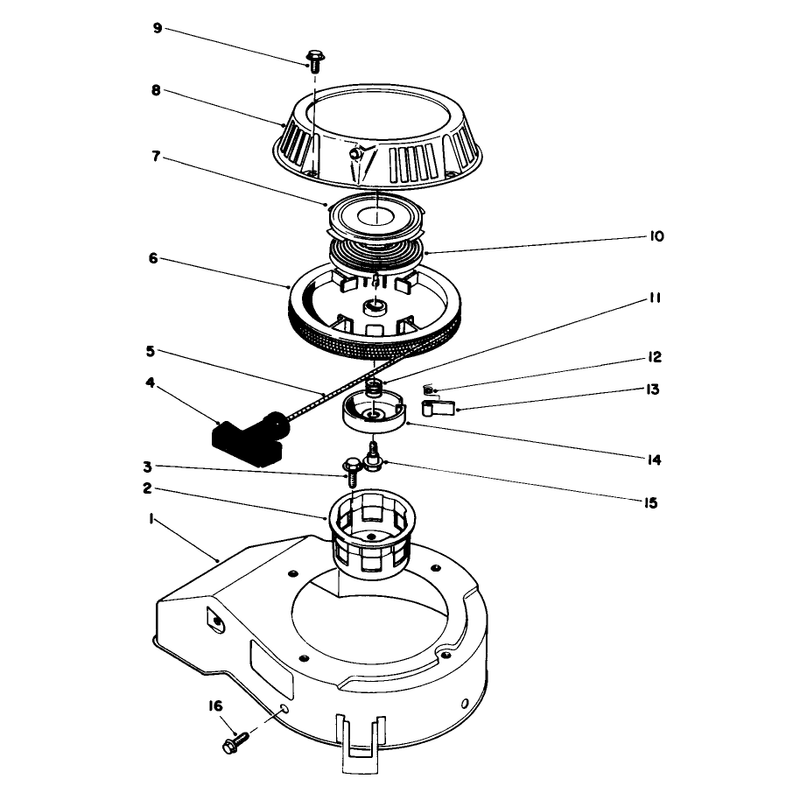 Recoil Assembly Model No 47pg6