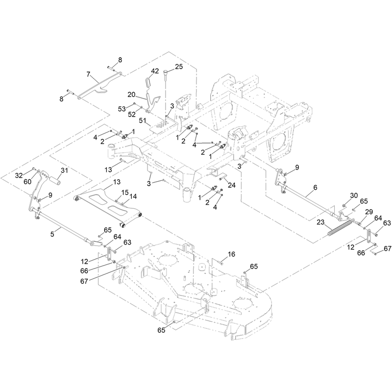 Deck Lift Assembly