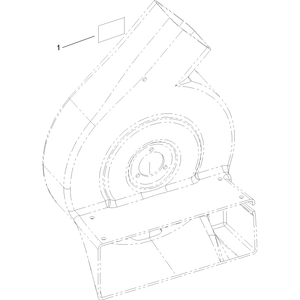 Blower Housing Decal Assembly