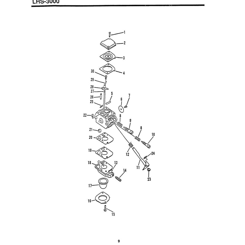 Carburetor C1U-K18 Includes The Following Items