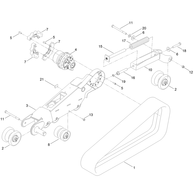 RH Track Assembly