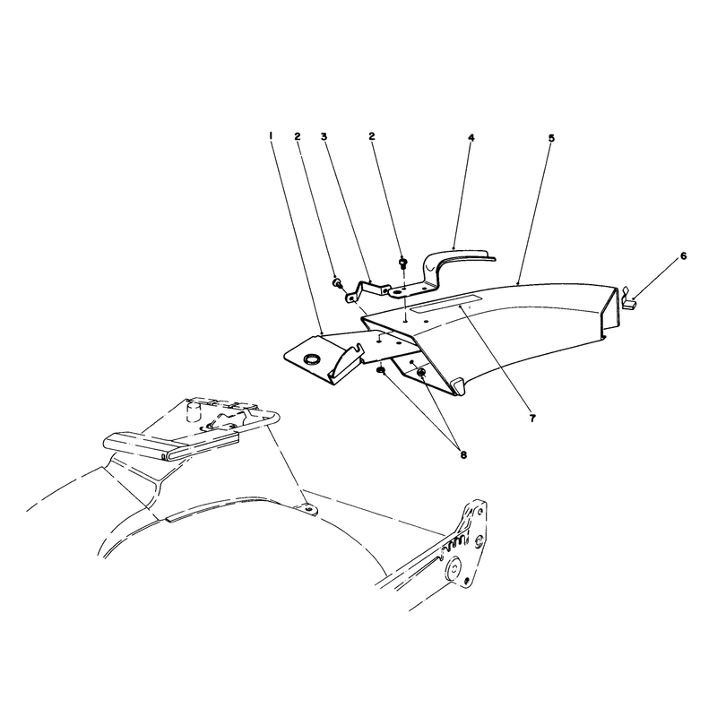 Side Discharge Chute Model No 59108 Optional